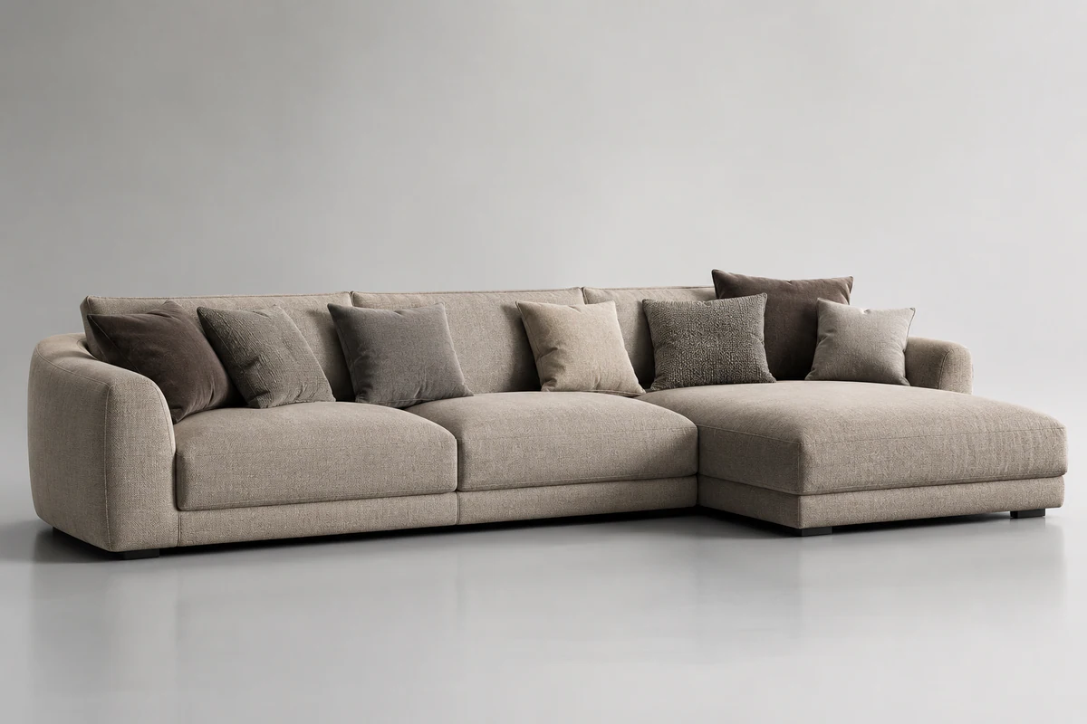3D modern sofa render